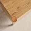 sweeek - Sideboard Holzdekor 2 Türen 80 cm - Natur Produktbild-Vorschau 4