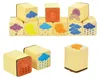 Eduplay Holz Wetterstempel Set - Bastelspielzeug 10 Stück Produktbild-Vorschau 2