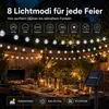 Solar Lichterkette Outdoor 9.5m 50 LEDs, Kristallkugeln, 8 Produktbild-Vorschau 8