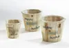 3er Set Pflanze Schale Topf Kübel Blumen Kräuter Töpfe Produktbild-Vorschau 3
