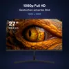 A computer monitor displaying a close-up of a dragon's eye, with marketing text overlayed. Podgląd zdjęcia produktu