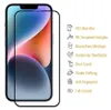 A screen protector for a smartphone is shown with a list of its features. Produktbild-Vorschau