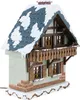 Winterhaus mit Balkon (15cm) von Hubrig Volkskunst Produktbild-Vorschau 3