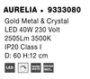 Nova Luce Deckenleuchte AURELIA Produktbild-Vorschau 5