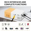 ZELURXX Mini projektor prenosný 1080P, bezdrôtový, USB, LED Náhľad obrázku produktu 7