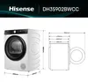 Hisense DH3S902BWCC, Wolnostojący, Od przodu, Pompa Podgląd zdjęcia produktu 8