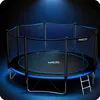 Gartentrampolin 12ft/374cm mit Außennetz und Leiter Produktbild-Vorschau 5