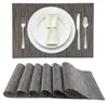 12 Stück Platzsets, Tischset gewebt 45x30 cm, Platzmatten Produktbild-Vorschau 1