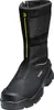 A black Uvex winter boot with a yellow stripe and the number 3 on the shaft, shown against a white background. Voir les images du produit