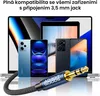 AdroitGoods AUX kabel 3,5 mm - Audio kabel - pozlacený - Náhled obrázku produktu 8