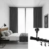 1-läufig 140 cm Decken-Gardinenstange Metall 19 mm Schwarz Produktbild-Vorschau 7