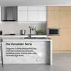 Klarstein Verosteel Einbaumikrowelle 60 cm mit Grill – 20L, Produktbild-Vorschau 2