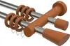 Interdeco Gardinenstange / Vorhangstange Edelstahl-Optik / Produktbild-Vorschau 1