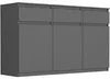 Komoda 120 cm 3 zásuvky 3 dveře skříňka FRAMIRE S-3 Náhled obrázku produktu 1