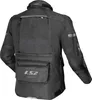 LS2 X-Master wasserdichte Motorrad-Textiljacke, schwarz, Produktbild-Vorschau 2