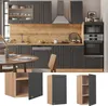 Hängeschrank Vicco Fame-Line Anthrazit-Gold 40 cm, Model Produktbild-Vorschau 2