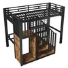 Hoogslaper 90x200 cm met opbergtrap, LED-verlichting en Productafbeelding-voorbeeld 9