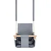 A baby swing is shown hanging against a white background. Produktbild-Vorschau