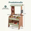 KOMFOTTEU Kinder Kaufladen, Holz Kaufmannsladen mit 43 Produktbild-Vorschau 6