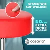 CASARIA® Rollhocker Höhenverstellbar 10 cm Polsterung 46-60 Produktbild-Vorschau 2