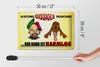 Blechschild Spruch 30x20cm Achtung bissiges Frauchen Hund Produktbild-Vorschau 5