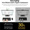Tastatur Maus Set Kabellos, 2.4G Wiederaufladbare Kabellose Produktbild-Vorschau 3