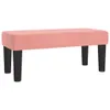 Boxspringbett mit Matratze Rosa 90x190 cm Samt Produktbild-Vorschau 6