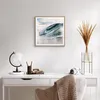Gerahmtes Poster - Rahmen in heller Eiche - Welle Meer Produktbild-Vorschau 6