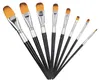 8-teiliges Künstlerpinsel-Set, Nylonhaarpinsel für Produktbild-Vorschau 4