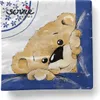 Sovie HOME Serviette Teddy in Blau aus Tissue 33 x 33 cm, Produktbild-Vorschau 5