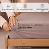 Strauss Home® Premium Spannbettlaken – 160 g/m² Gekämmte Produktbild-Vorschau 3
