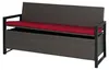 Poly-Rattan 3er Sitzbank MCW-F39, Gartenbank Truhenbank, Produktbild-Vorschau 9