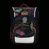A Scout school backpack with a flame and car design. Voir les images du produit