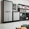 Keter Niedriger Lagerschrank Titan Schwarz und Grau 100 cm Produktbild-Vorschau 16