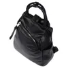 Großer Damen Rucksack Tasche Citybag Leder Optik Bodybag Produktbild-Vorschau 6