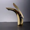 Goldener Waschbecken-Wasserhahn Sem-1073G Produktbild-Vorschau 3