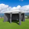 3.05 2-teiliges Seitenwand Set für Pavillons 3x4m - Farbe: Produktbild-Vorschau 1