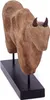SCULTURA DI TORO "BULL" | legno di mango, 48 cm | toro in Anteprima dell’immagine prodotto 2