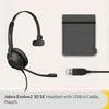 Jabra Evolve2 30 SE UC Mono - Headset - On-Ear Produktbild-Vorschau 9