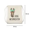 Frohe Weihnachten Turnbeutel Gymsack  Weihnachten Merry Produktbild-Vorschau 2