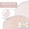 Lot de 2 draps-housses pour bébé en coton 90 x 40 cm, Voir les images du produit 5