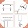 ZMH Hanglamp Modern Rond, 3-lichts, Hanglamp, Pendellamp, Productafbeelding-voorbeeld 14
