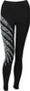 Leggings - Batik - Leaf - schwarz - blau - braun - S/M Produktbild-Vorschau 1