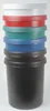 helit Gross Papierkorb 45 Liter PE schwarz Produktbild-Vorschau 8