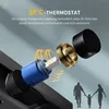Duschsystem mit Thermostat und Glasablage in Schwarz Produktbild-Vorschau 3