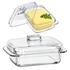 KADAX Butterdose aus Glas "Cavre", Butterglocke, Produktbild-Vorschau 1