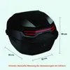 Motocyklowy Kufer Górny Zamykany 45L Uniwersalny Kufer Podgląd zdjęcia produktu 3