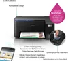 A marketing image showcasing the Epson EcoTank ET-2811 printer with various feature callouts. Podgląd zdjęcia produktu