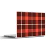 MuchoWow® Laptop Aufkleber Sticker Cover Tartan - Kariert - Produktbild-Vorschau 1