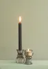Wendbarer Kerzenhalter aus Glas, Größe Ø6 x H.8, in vielen Produktbild-Vorschau 2